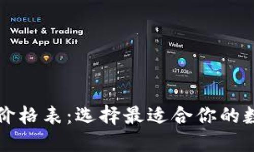 区块链数字钱包价格表：选择最适合你的数字资产管理工具