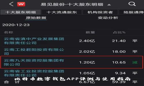 比特币数字钱包APP评测与使用指南