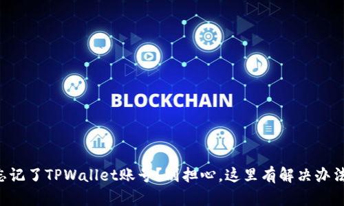 忘记了TPWallet账号？别担心，这里有解决办法！