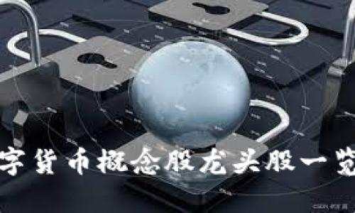 数字货币概念股龙头股一览表